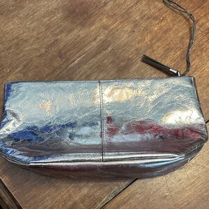 AllSaints Women's HEX E/W POUCH Gunmetal Grey One Size